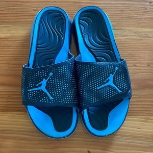 Slightly used Nike Jordan sandals